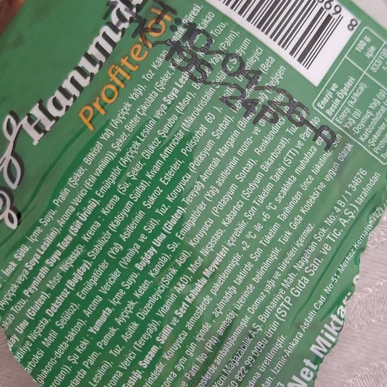 Bozulmuş Profiterol Ve Şişmiş Ambalajlar Nedeniyle Ücret İadesi İsteği