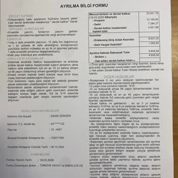 Yüksek Kesintiler Nedeniyle Tam Ödeme Talebi