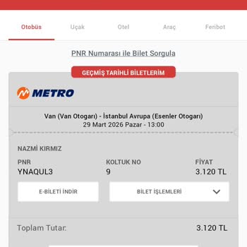 Metro Turizm'de Otobüs Arızası Ve 8 Saatlik Yolculuk Kesintisi