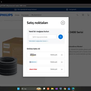 Philips Hava Temizleme Ve Nemlendirme Cihazı Yedek Parça Bulunamaması Nedeniyle Ayıplı Mal
