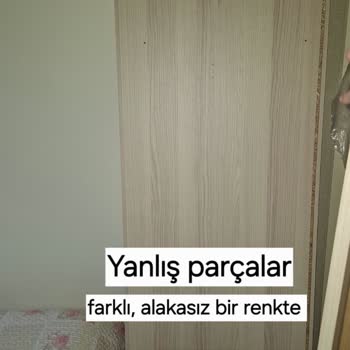 Kelebek Mobilya'dan Gelen Yanlış Ve Eksik Paket, Çözüm Bekleniyor
