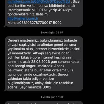 Fiber İnternet Kesintisi Ve Ek Mobil Masraflar İçin Telafi Talebi