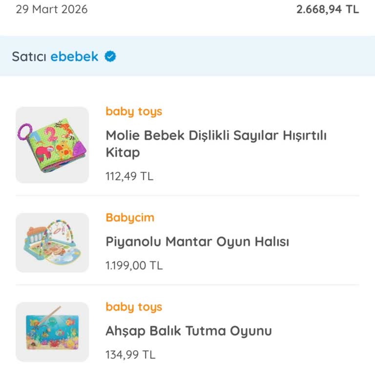 Ebebek’te Alışveriş Sonrası Fiyat Düşüşü Ve Tazminat Talebi