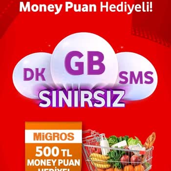 Vodafone Yanımda 500 TL Migros Money Puan Hediyesi Verilmedi Ve Destek Yok