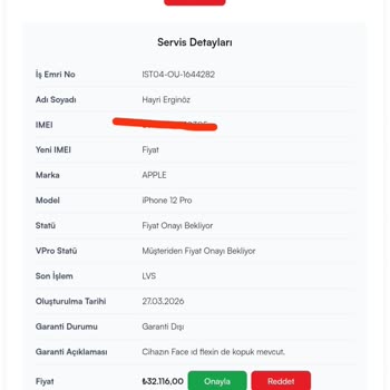 Yenilenmiş Akıllı Telefonun Sürekli Ağ, Pil Ve Face ID Sorunları, Haksız Onarım Ücreti