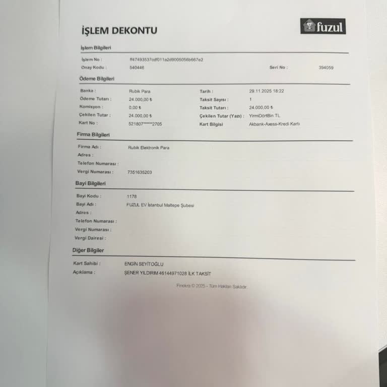 Fuzul Ev Maltepe Şubesinde İptal Ve İade Talebi: Saygısız Müşteri Temsilcisi