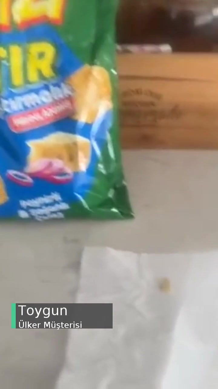 Ülker Üründen Sert Cisim Çıktı videonun kapak resmi