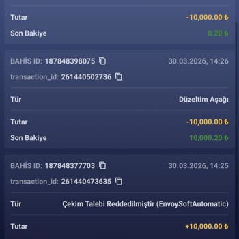 Tlcasino Kazandığım 10.000 TL’nin Haksızca Silinmesi Ve İade Talebi