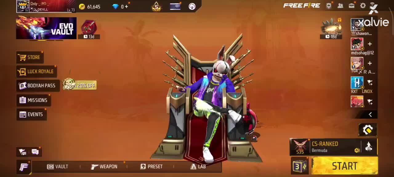 Free Fire Account Evo MP40 Bunny Warrior Bundle Lost video cover