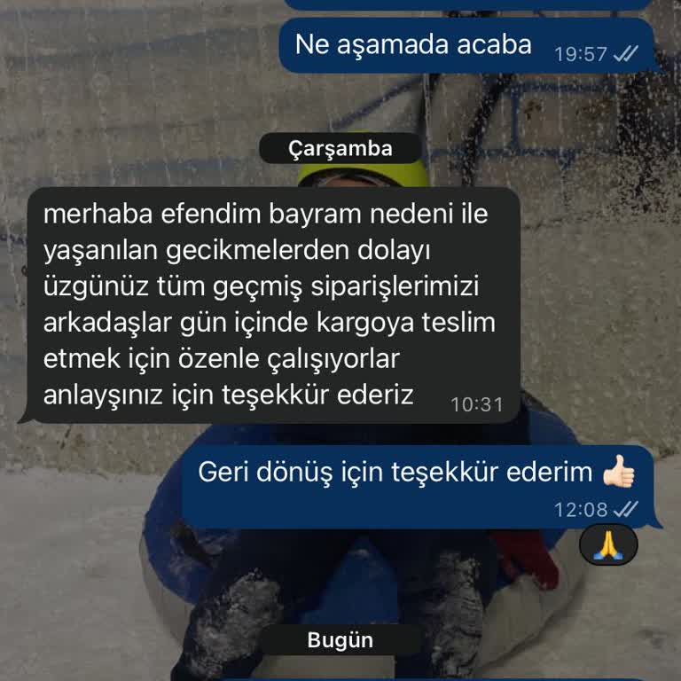 Ödeme Yapıldı, Kargo Bilgisi Alınamadı Ve Teslimat Gecikti
