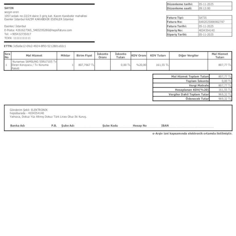 TV Ekran Koruyucunun Koruma İşlevi Yetersiz, Müşteri Hizmetlerinden Cevap Gelmedi