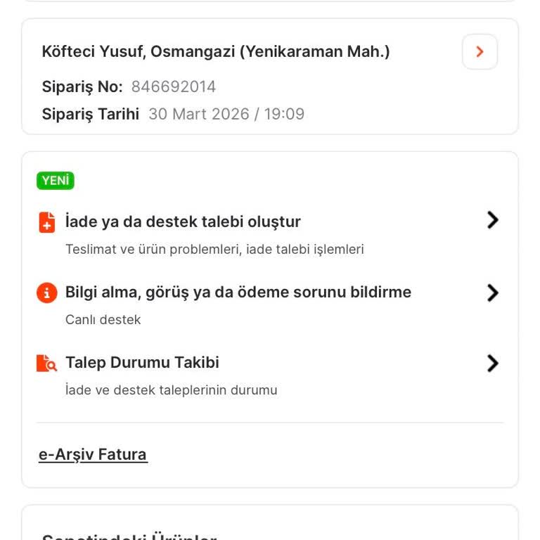 75 Dakikalık Gecikme Ve Soğuk Siparişin Ücreti İadesi Gerekiyor