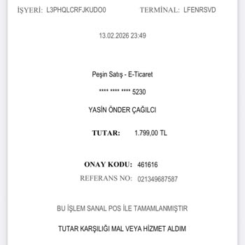 Sipariş Numarası 1445 İçin Pantolon Teslim Edilmedi, Acil İade Talebi