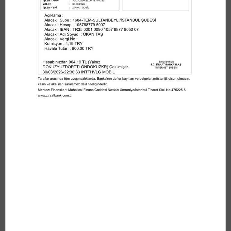 Alt Limit Değişikliği Sebebiyle 900 TL Yatırımım Kullanılamıyor