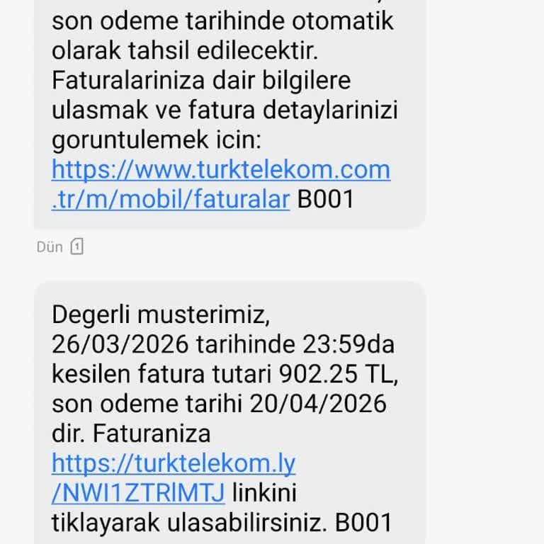 Taahhüt Sonrası Yüksek Fatura Haksızlığı