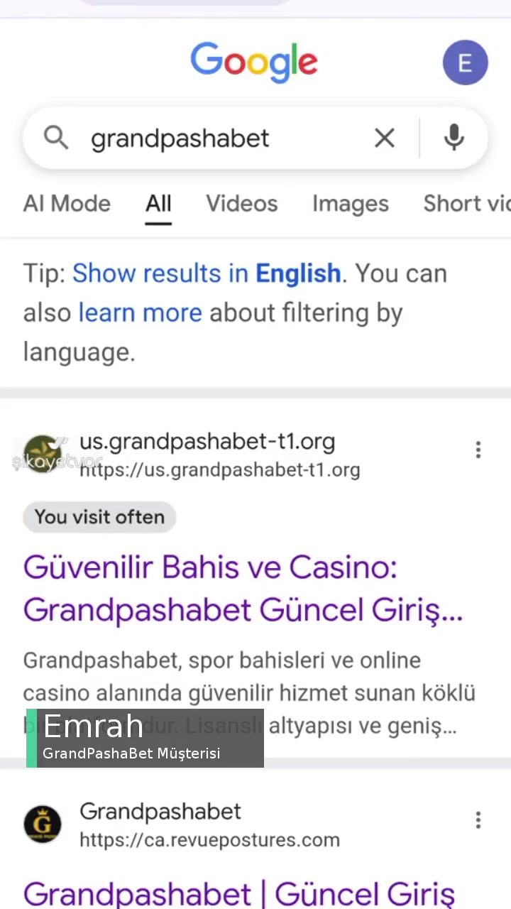 GrandPashaBet Mağdur Etti Beni! videonun kapak resmi