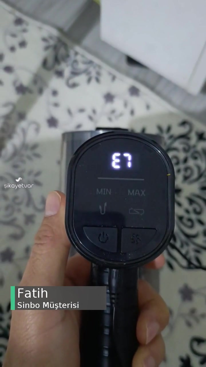 Sinbo Süpürge Şarj Olmadı videonun kapak resmi