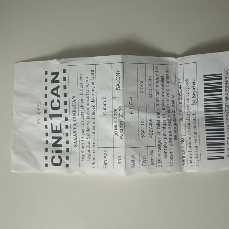 Bulanık Görüntü Ve İade Reddi Nedeniyle Ödenen Bilet Ücretinin İadesi Talebi