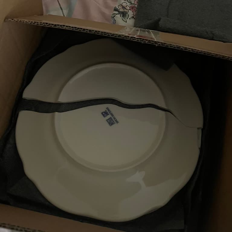 Kırık Yemek Takımı Ve Yanıtsız Müşteri Desteği