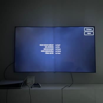 Arçelik Google 8 Series TV'de Donma Ve Panelde Beyaz Lekeler, Garanti Kapsamında Değişim Talebi