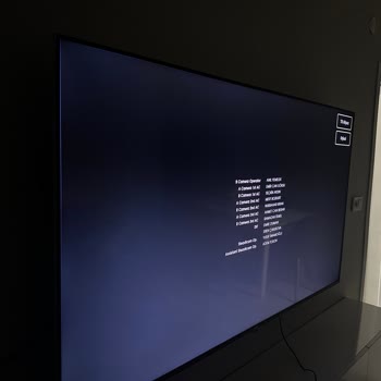 Arçelik Google 8 Series TV'de Donma Ve Panelde Beyaz Lekeler, Garanti Kapsamında Değişim Talebi