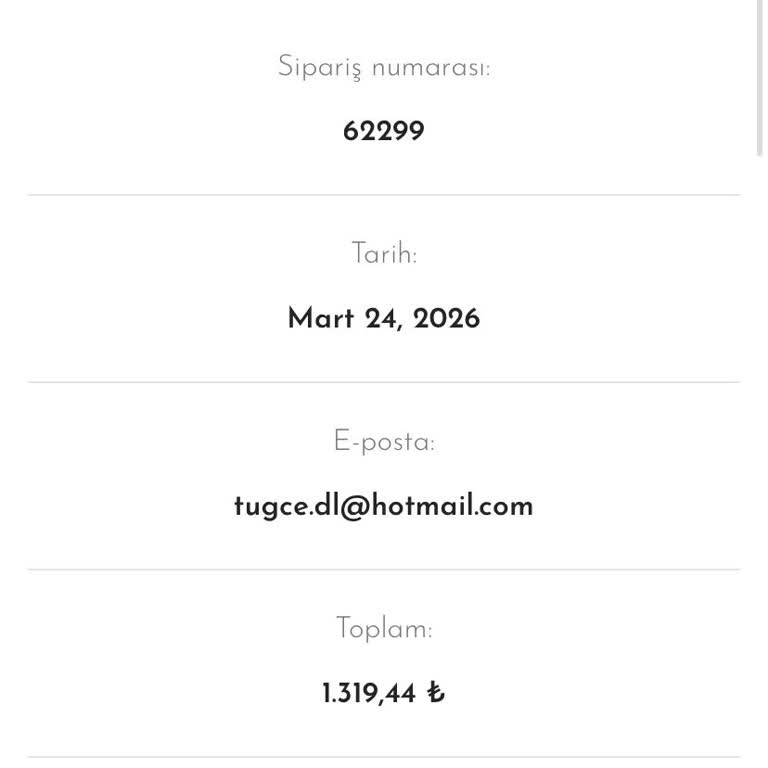 Bambolina Siparişimin Teslimatı Gecikti Ve Bilgilendirme Yok