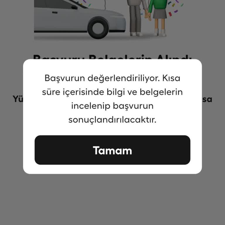 Martı Tag Sürücü Başvurusu İçin Geri Dönüş Eksikliği