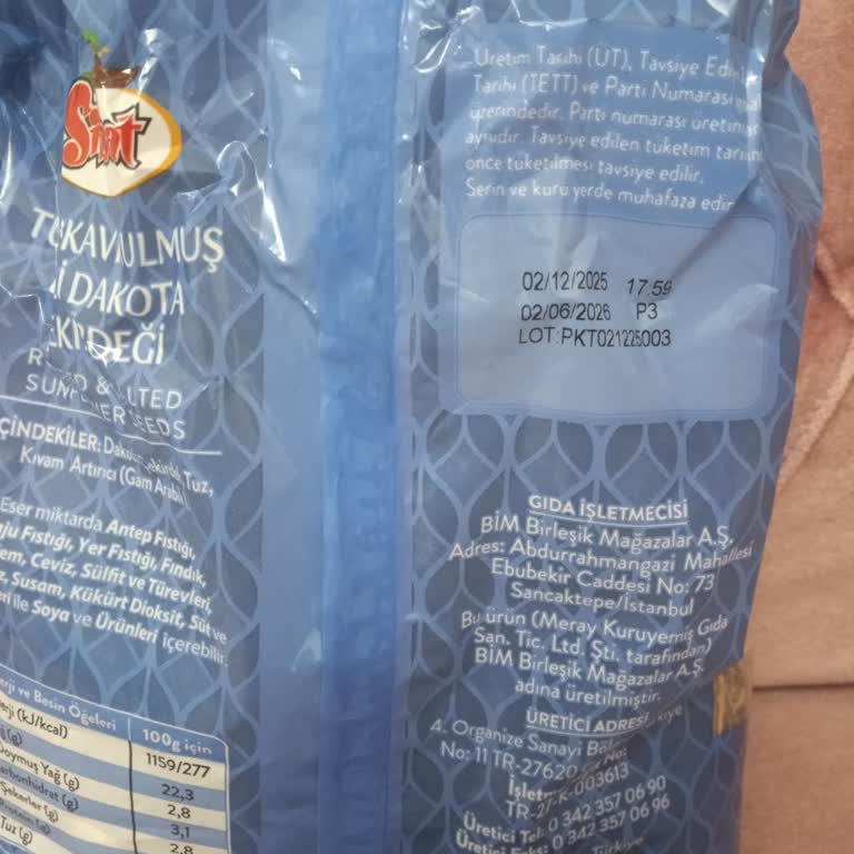 Meray Çekirdeğinde Bayat, Çürük Ve Küçük Ürün Şikayeti