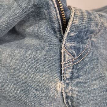 Mavi Premium Serisi Kot Pantolon Fermuarı Hızlı Yırtıldı Değişim Ve İade Talebi