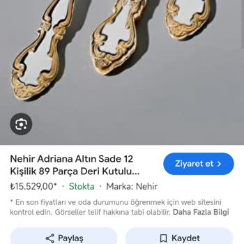 Kaşık Üzerindeki Haç Sembolü Nedeniyle İade Ve Tasarım Açıklaması Talebi