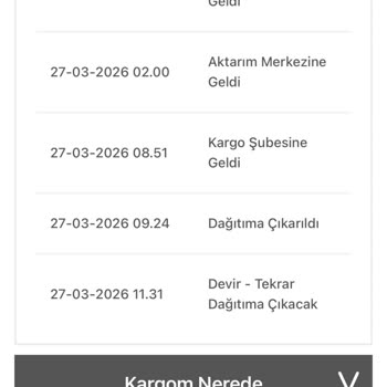 Bir Günde Kargo Teslimatı 11 Gün Gecikti Cevap Yok