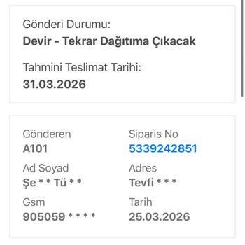 Bir Günde Kargo Teslimatı 11 Gün Gecikti Cevap Yok