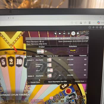 Poker Klas Canlı Casino’da Evolution Blackjack’inde Şüpheli Kart Beklemesi ve Adaletsiz Sonuçlar