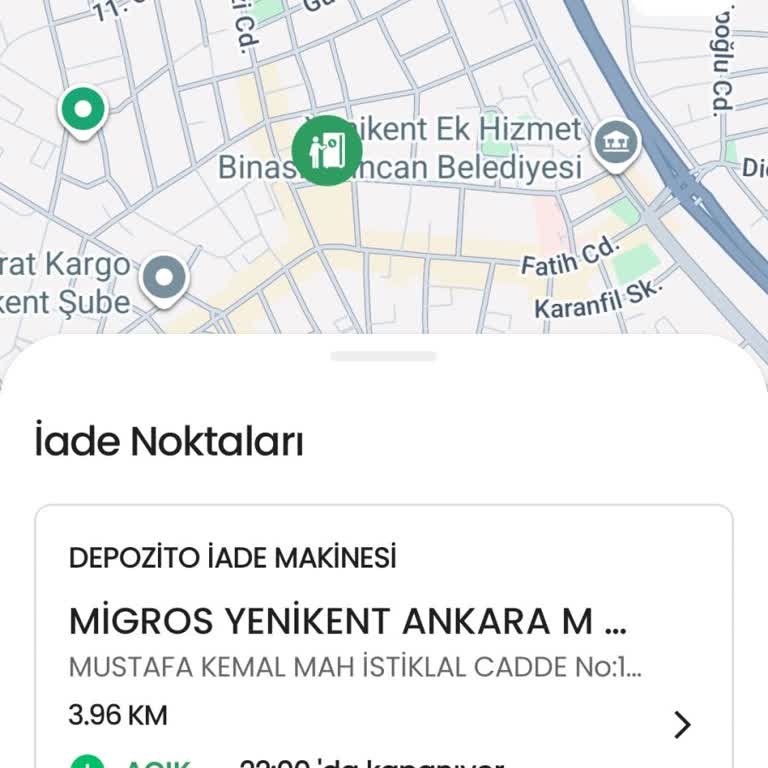 Migros Sincan Yenikent Geri Dönüşüm Makinesinin Pet Şişe Haznesi Boşaltılmadığı İçin Çöpe Atılıyor