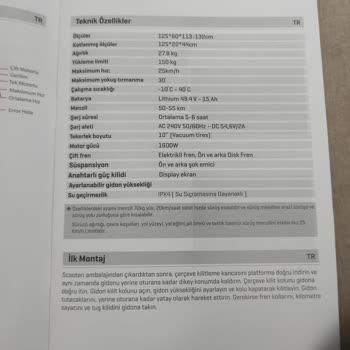 Onvo 12 X Plus Scooter İçin Resmi Bluetooth Uygulaması Bulunamıyor