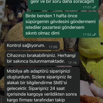 Garanti Kapsamındaki Dyson V8 Motor Başlığı Ücretsiz Değişim Talebi