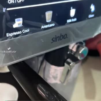 Sinbo 2996 Pro Espresso Makinesi Pişmanlığı