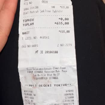 Ücret Ödedim, Paket Tanımlanmadı, İade Gelmedi