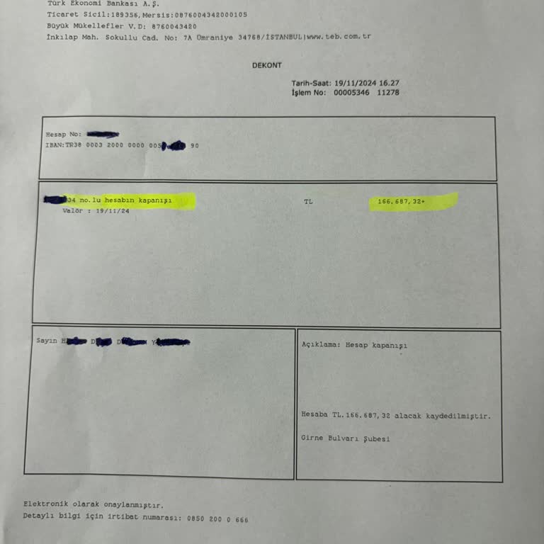 İzinsiz Vadeli Hesap Kapatılması Ve Enflasyon Karşısında Faiz Kaybı Şikayetimiz