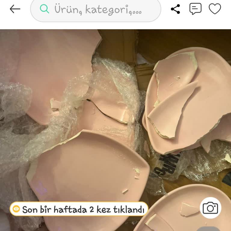 Aras Kargo İvedik Şubesinde Kırılan Tabaklar Ve Çift Kargo Ücreti