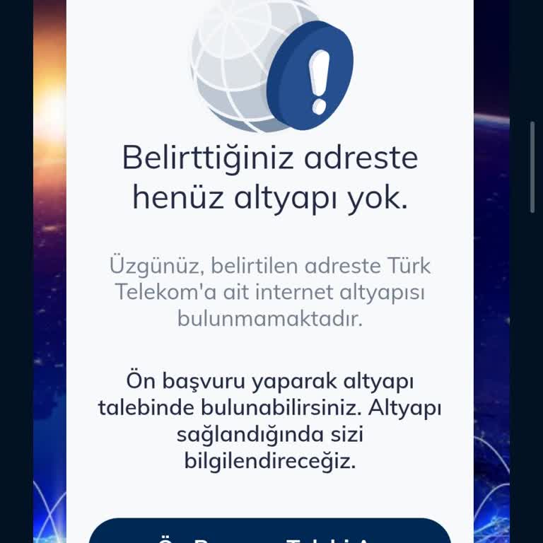 Altyapı Yenilenmesi Ve Hız Sorunları İçin Çözüm Talebi