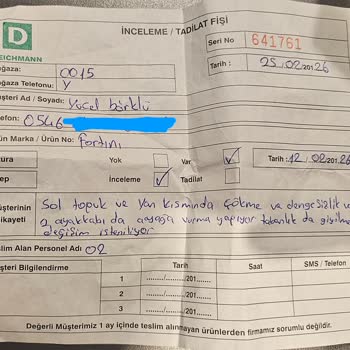 Defolu Hava Kapsüllü Ayakkabı Red Edildi Ve Sağlığımı Zedeliyor