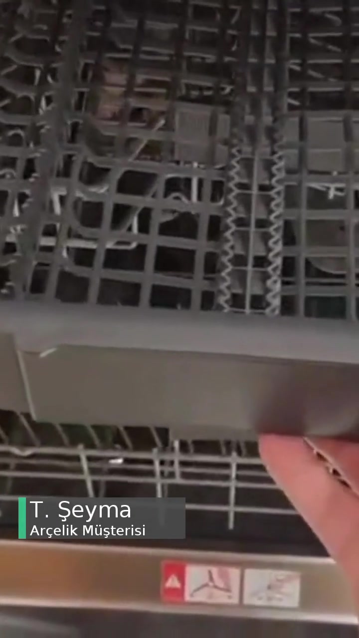 Arçelik 6467 Wf 6 Programlı Inox Bulaşık Makinesi Sepet Ray Sistemi Sıkıntılı! videonun kapak resmi