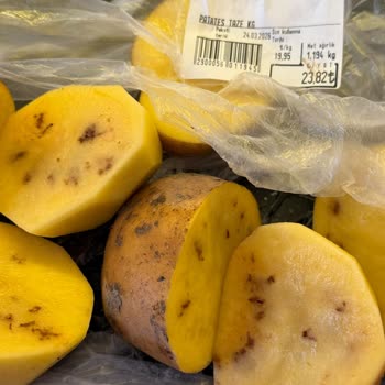 Satışa Sunulan Patateslerin Çürük Olması Ve Kalite Kontrolünün Yetersizliği