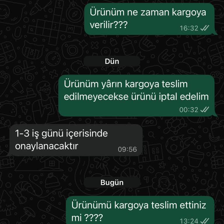 Özsarıcam’da Siparişim Teslim Edilmedi Ve İade Talebim Görmezden Gelindi
