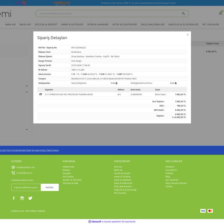 Ürün Gönderilmedi Ve Yanıltıcı Kargo Bilgileri İade Talebi