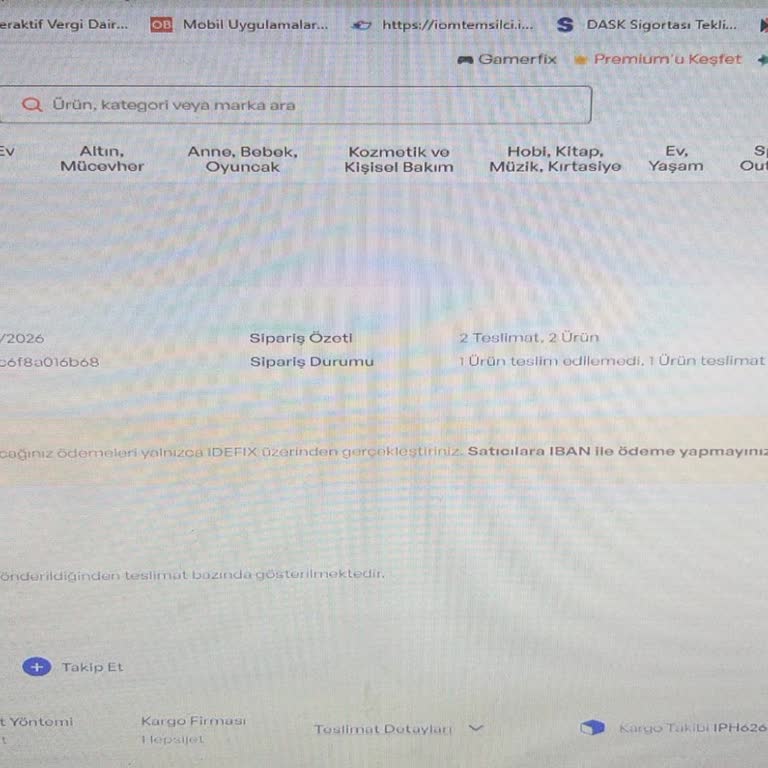 Kargo Firmasının Bildirimsiz Sipariş İptali Ve Artan Fiyat Nedeniyle Mağduriyet