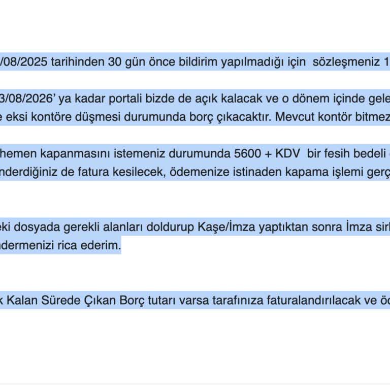 Edm Bilişim’den Gizli Fesih Bedeli Talebi Ve Yanıltıcı Sözleşme Şartları