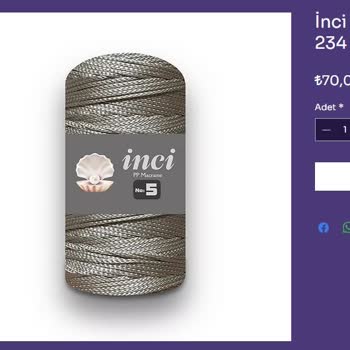 Anatolya İplik Sipariş Verdiğim Renk Yerine Bambaşka Bir Renk İp Gönderildi