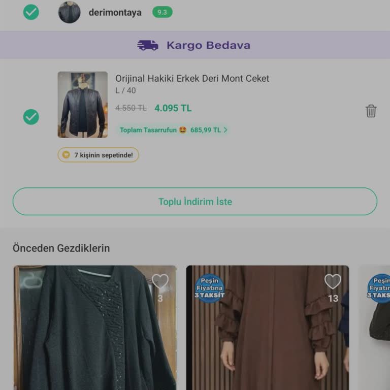 Dolap'ta Yüzde 80 Kuponu Sadece 80 TL İndirim Veriyor